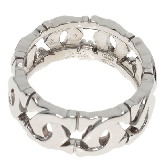 CARTIER 18k Silver Ring #50 - Picture 4 of 7
